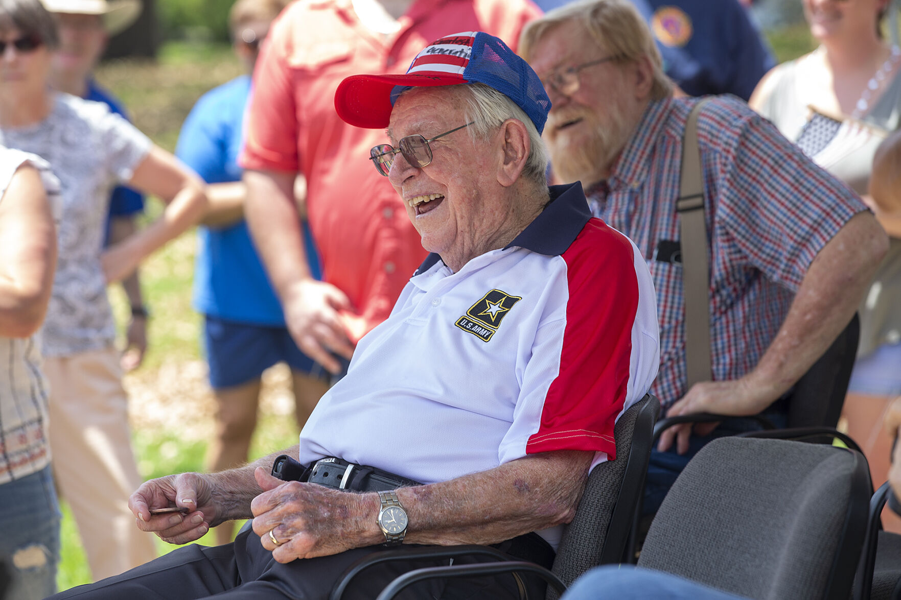 Parade honors veteran